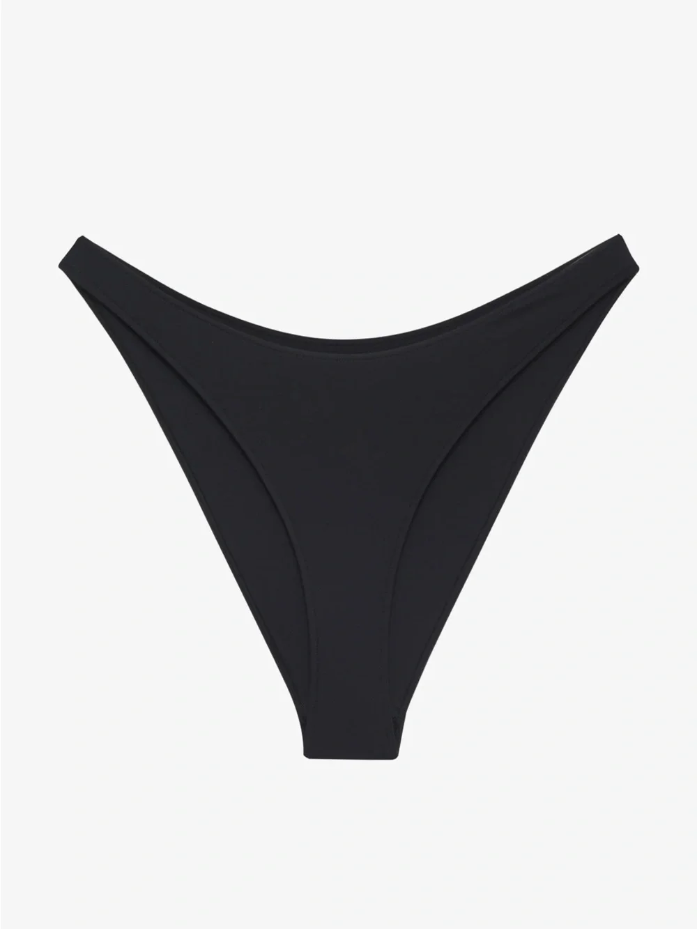 Frankie's Bikinis Black V-Cut Bikini Bottom